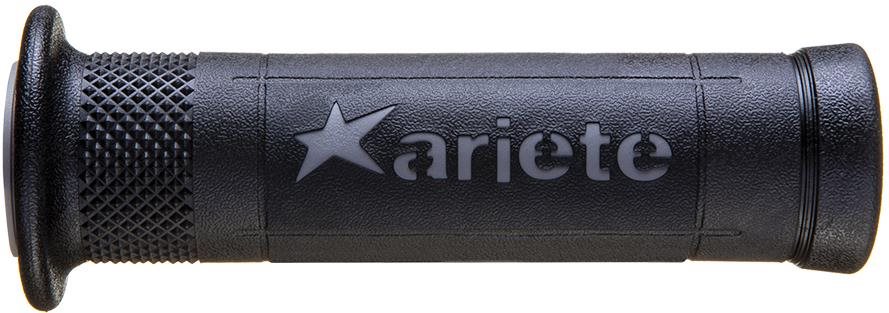 ARIETE čierno-sivé cestné moto rukoväti