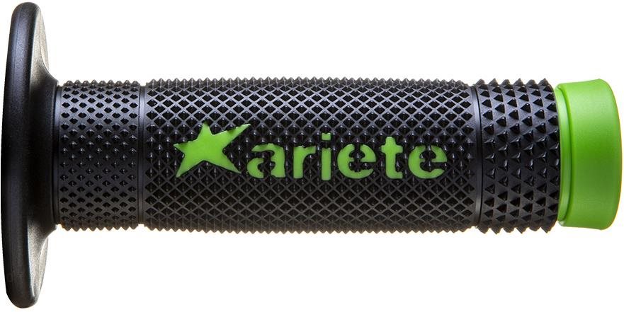 ARIETE Vulcan zelené off-road motocyklové rukoväti