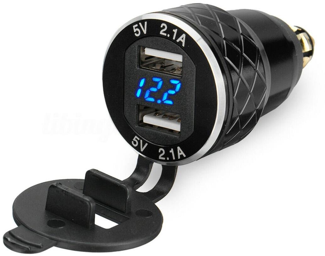 SEFIS 2× USB zásuvka – nabíjačka DIN HELLA
