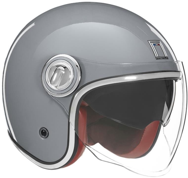 NOX PREMIUM prilba HERITAGE, (sivá, veľ. L)
