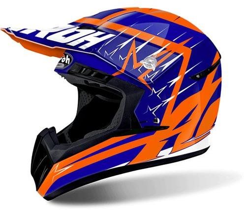 AIROH SWITCH STARTRUCK SWST18 – oranžová moto cross, veľkosť XL