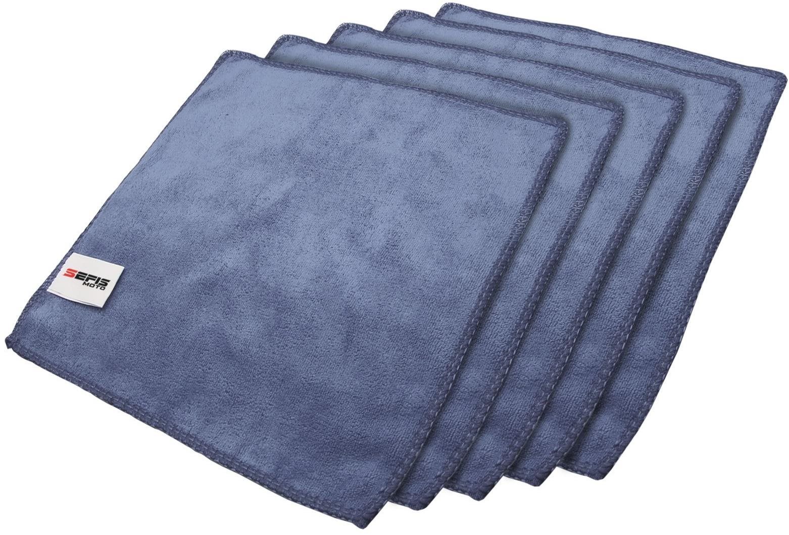 SEFIS mikrovláknová čistiaca utierka GMS450 25 × 25 cm sivá 5 ks