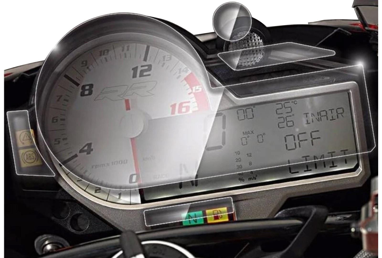 SEFIS ochranná fólia budíkov BMW S 1000 R S 1000 RR S 1000 XR 2015 2016 2017 2018