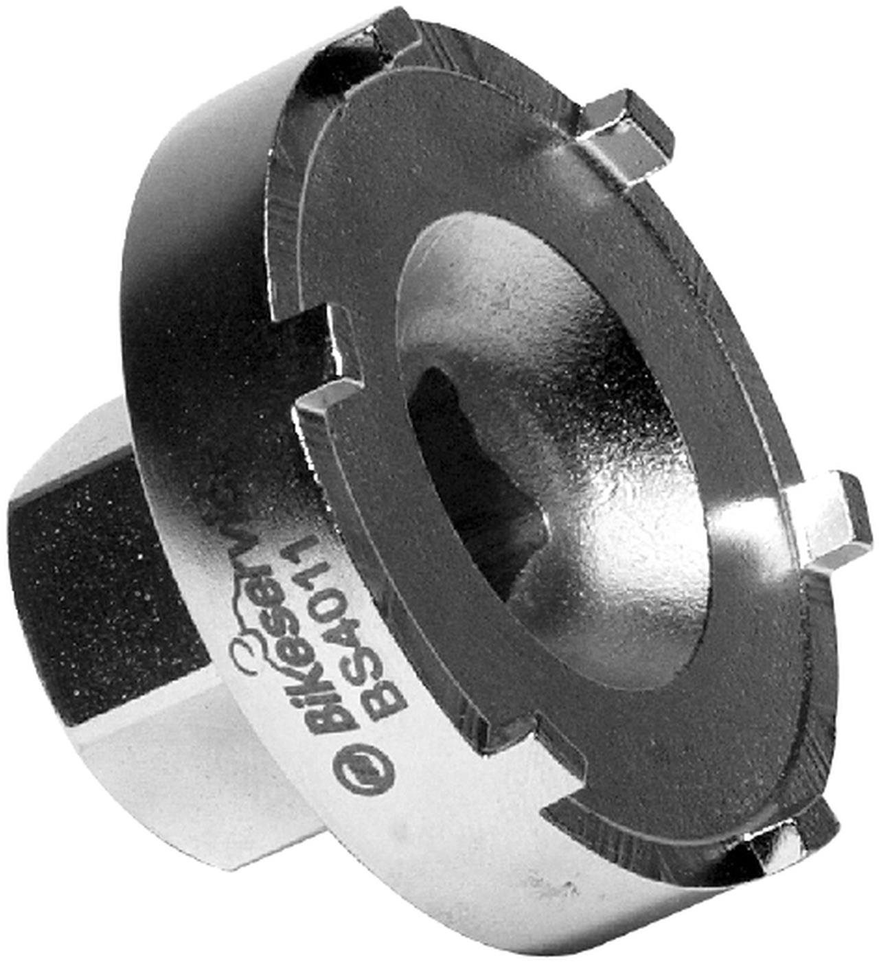 BIKESERVICE prípravok na demontáž horných matíc tlmičov (44 mm)