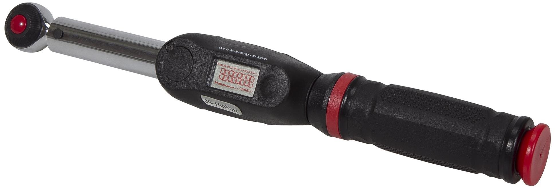 BIKESERVICE momentový kľúč digitálny 3/8" (20 – 100 Nm)