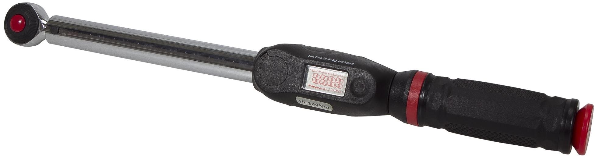 BIKESERVICE momentový kľúč digitálny 1/2" (40 – 200 Nm)