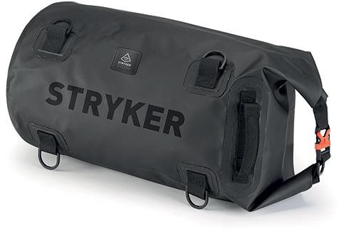 KAPPA ST102W STRYKER – Čierna valcová taška 30 L