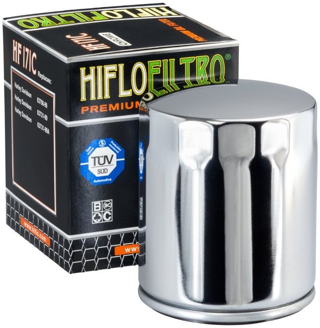 HIFLOFILTRO HF171CRC, (chrómový)