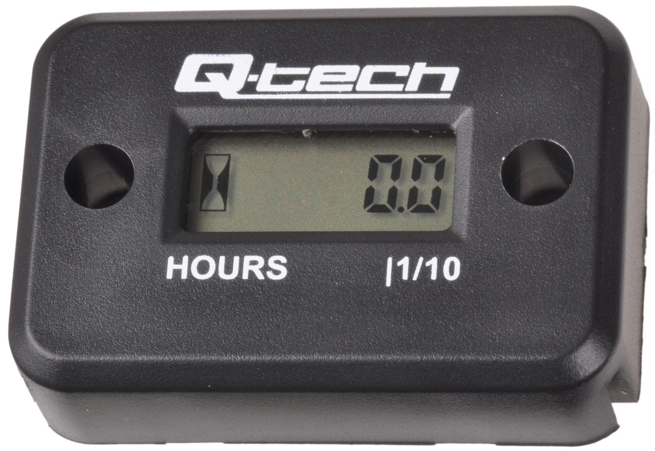 Q-TECH merač motohodín, (čierny)