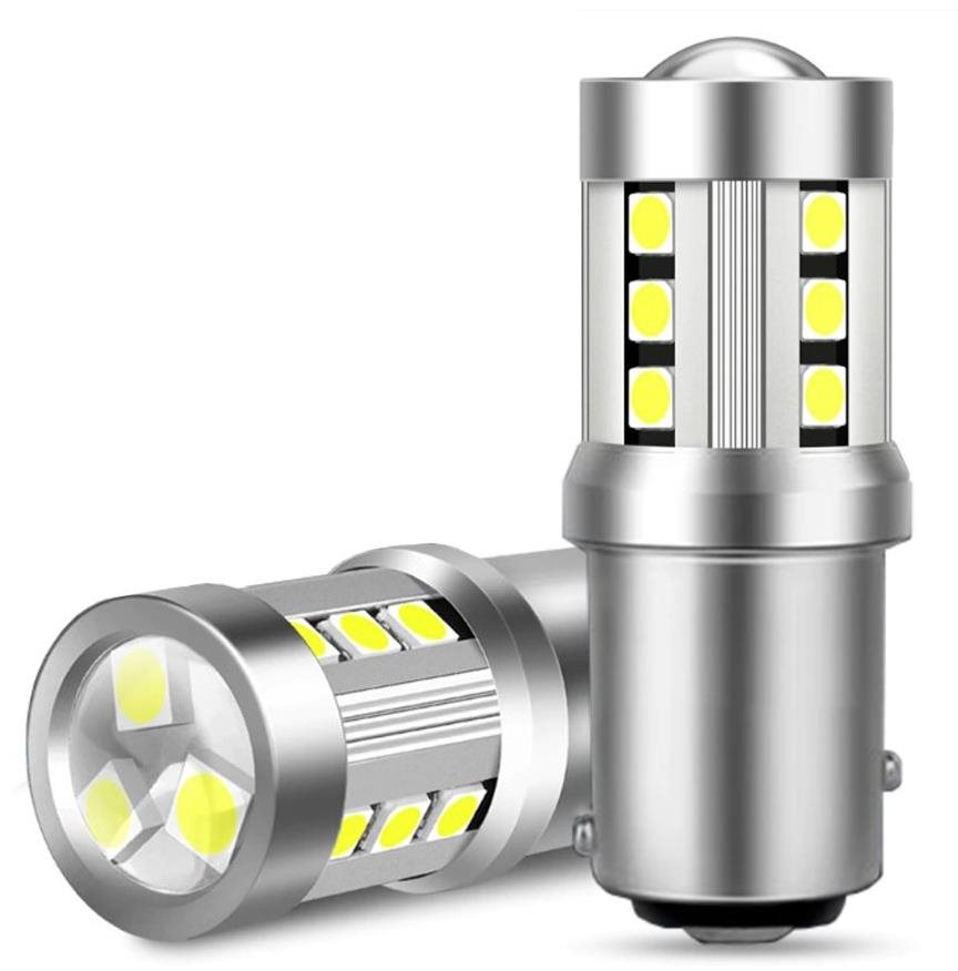 M-Style LED žiarovka P21/5W BAY15D 15SMD 3,5W biela