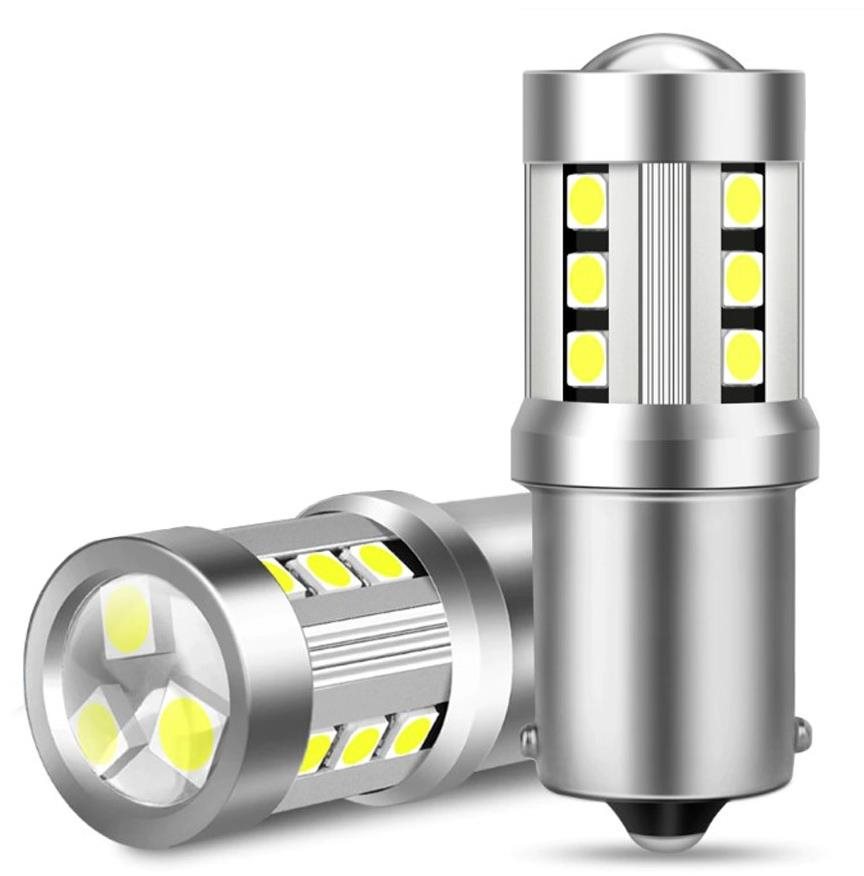M-Style LED žiarovka P21W BA15S 15SMD 3,5W biela