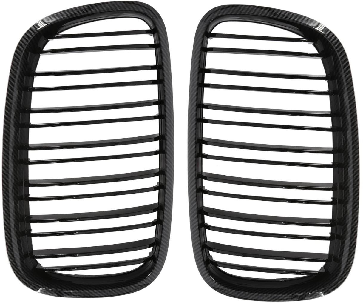 SEFIS predná maska ľadvinky BMW X5 E70 X6 E71 2007-2013 karbón