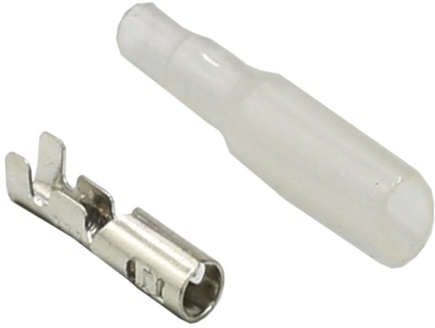 SEFIS Faston zásuvka – okrúhly konektor 4mm s izoláciou – samica – 10 ks
