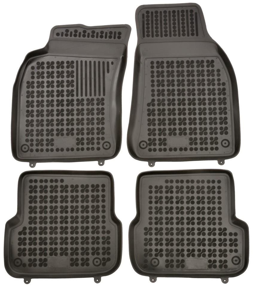 ACI AUDI A6 06 – 11 gumové koberčeky čierne s vyšším okrajom (súprava 4 ks)