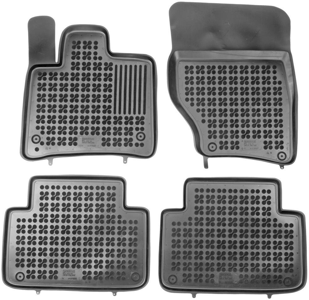 ACI AUDI Q7 06- gumové koberčeky čierne s vyšším okrajom (súprava 4 ks)