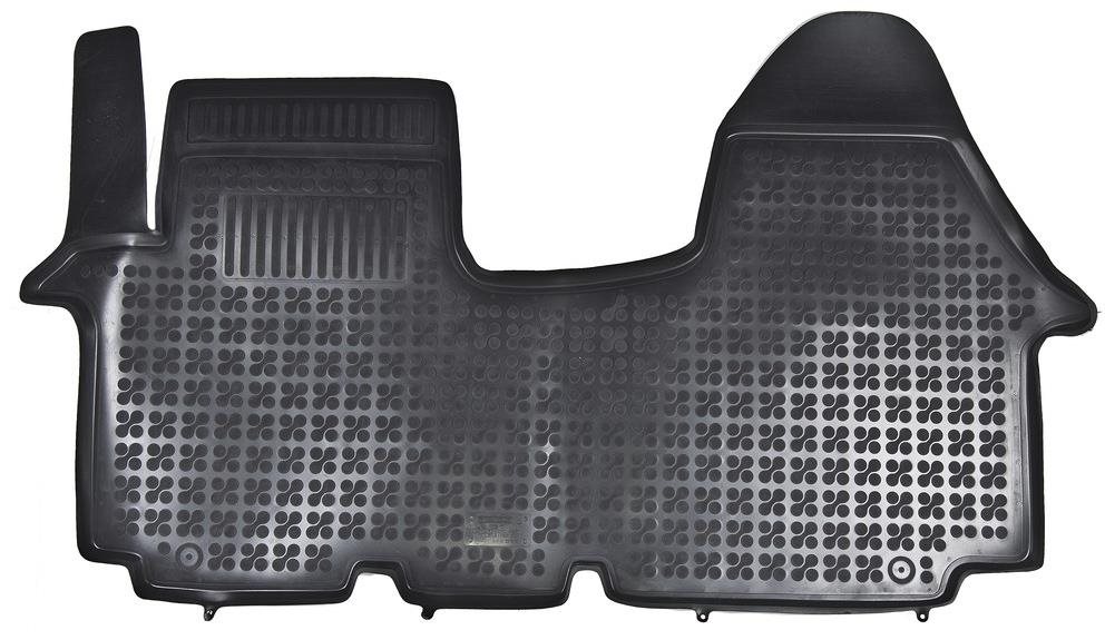 ACI OPEL Vivaro 01 – 06 gumové koberčeky čierne s vyšším okrajom (2/3 sedadlá, 1 ks)