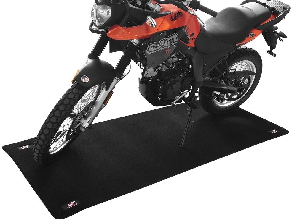 ACI textilný koberec pod motocykel / skúter / moped / koleso, s logom ACI (260 × 100)