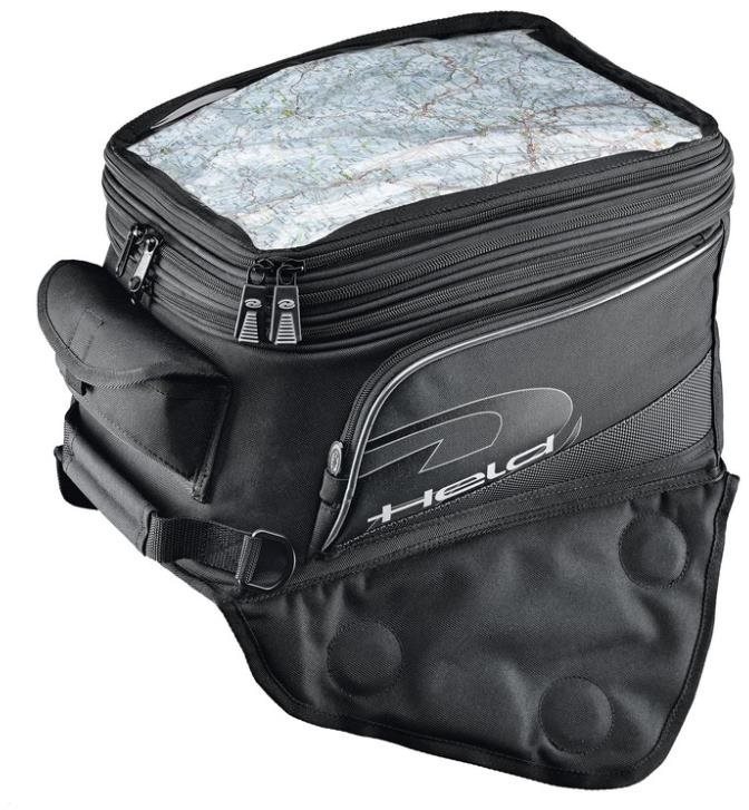 Held CARRY II tankbag na motorku s magnetmi aj popruhmi, 13 – 20 l