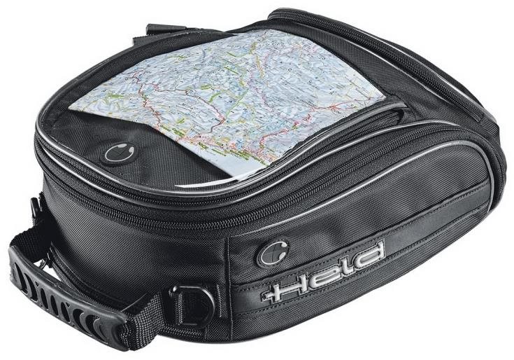 Held CASE II tankbag na magnety s vrchným vreckom na mapy, 8 l