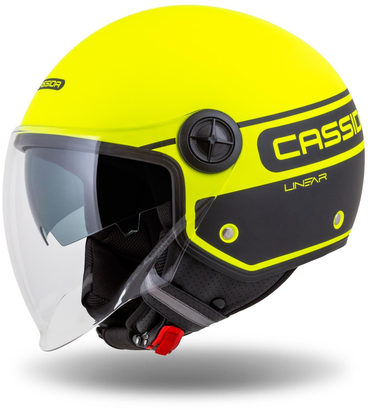 CASSIDA prilba Handy Plus Linear (žltá fluo matná/čierna) 2023 XS (53 až 54 cm)