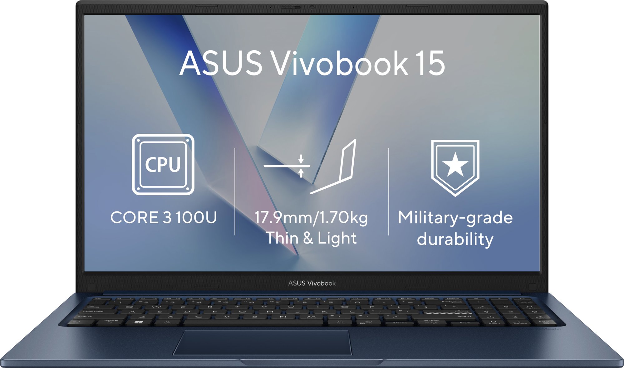 ASUS Vivobook 15 X1504VA-BQ5797WZ Quiet Blue (bez adaptéra)
