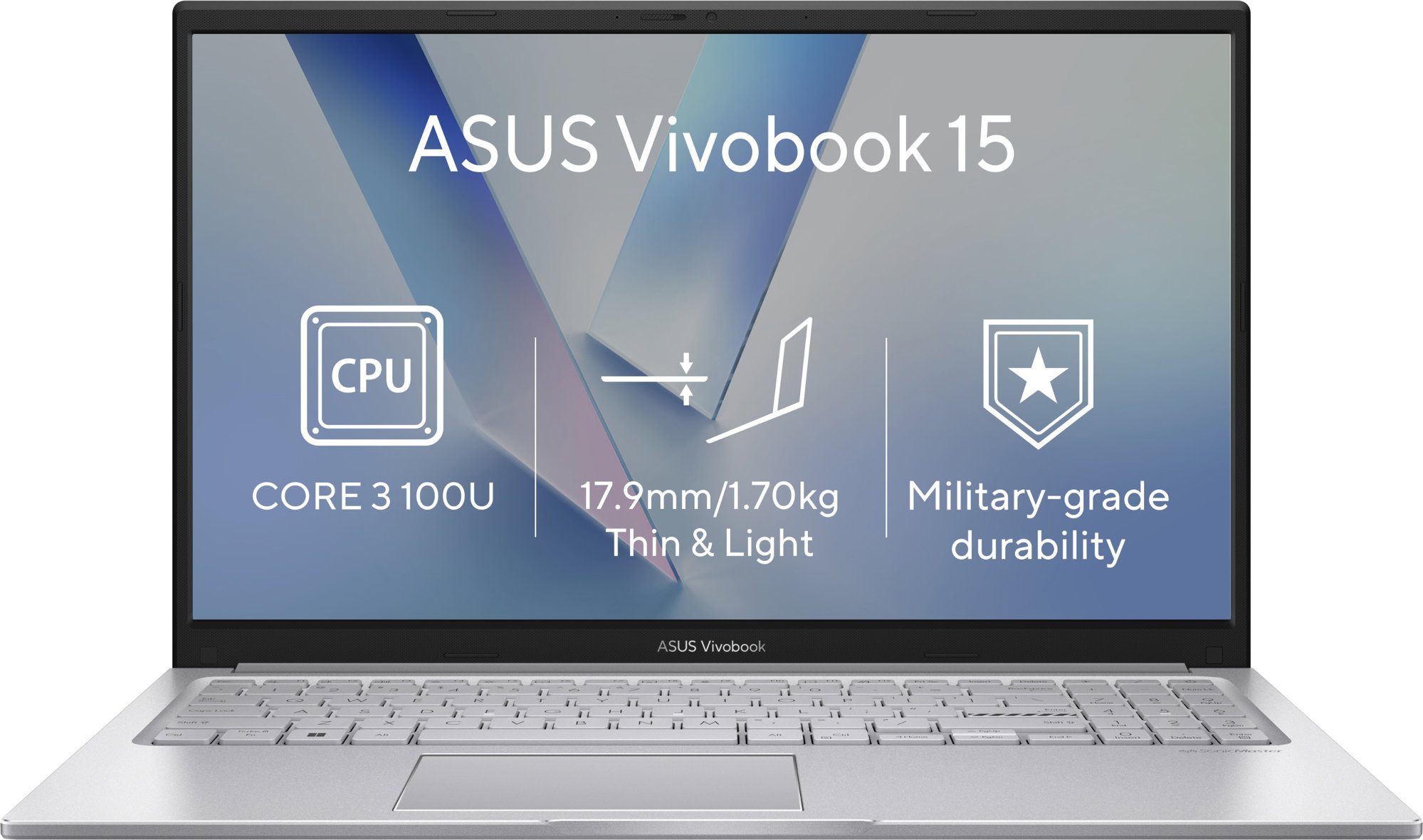 ASUS Vivobook 15 X1504VA-BQ5639Z Cool Silver (bez adaptéra)