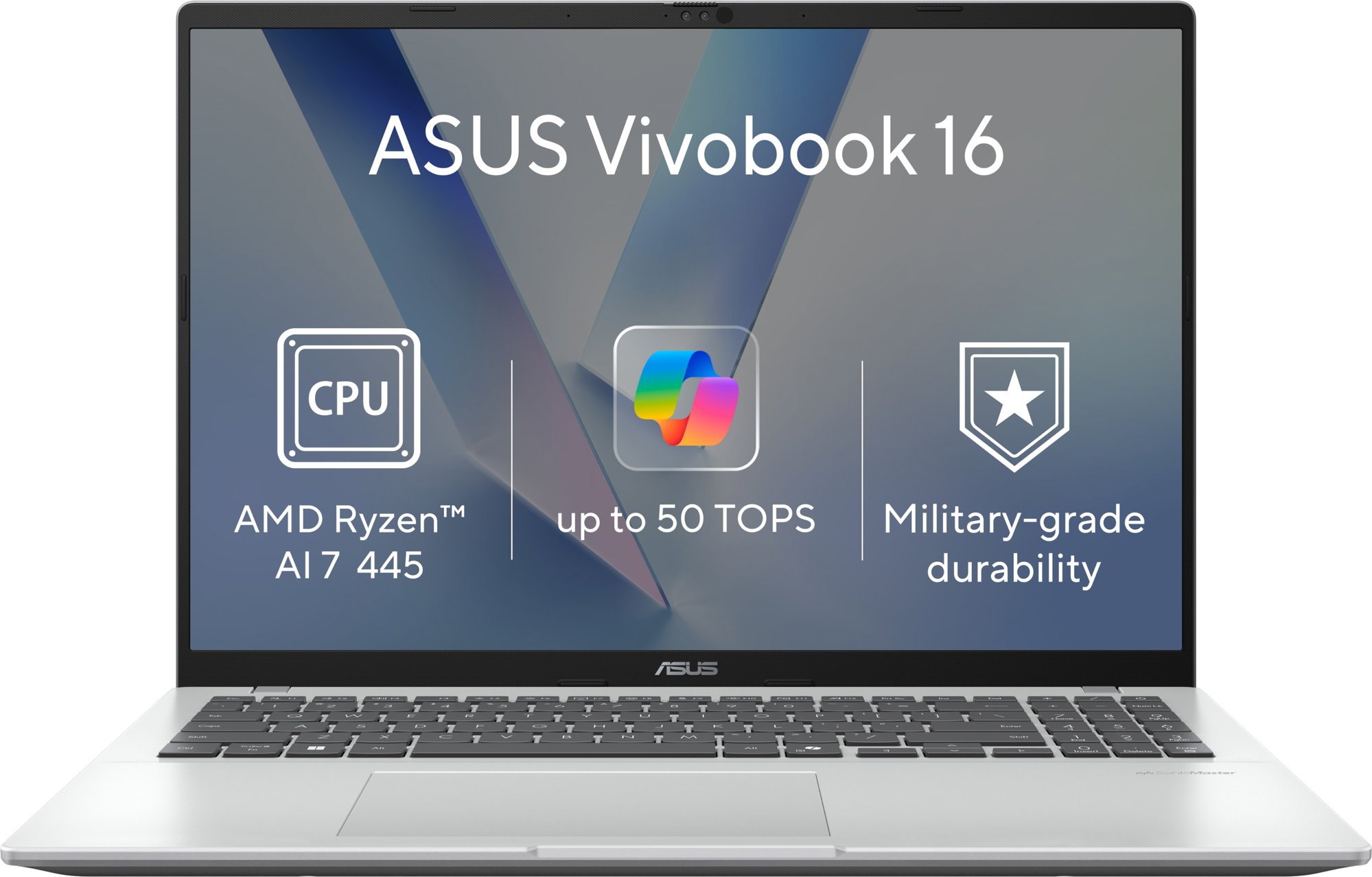 ASUS Vivobook 16 M1607GA-MB036WZ Cool Silver (bez adaptéra)