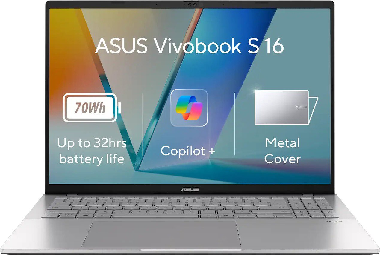 ASUS Vivobook S16 S3607QA-PL004W Cool Silver kovový