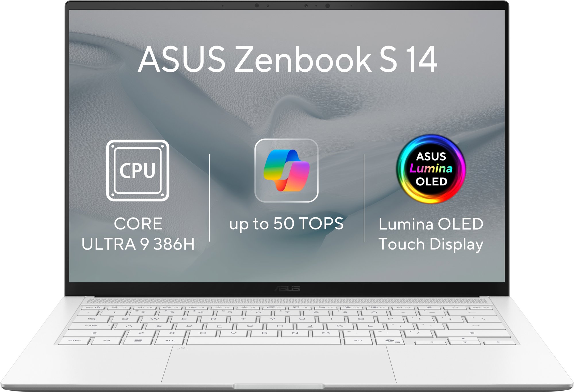 ASUS Zenbook S 14 UX5406AA-OLED335X Scandinavian White