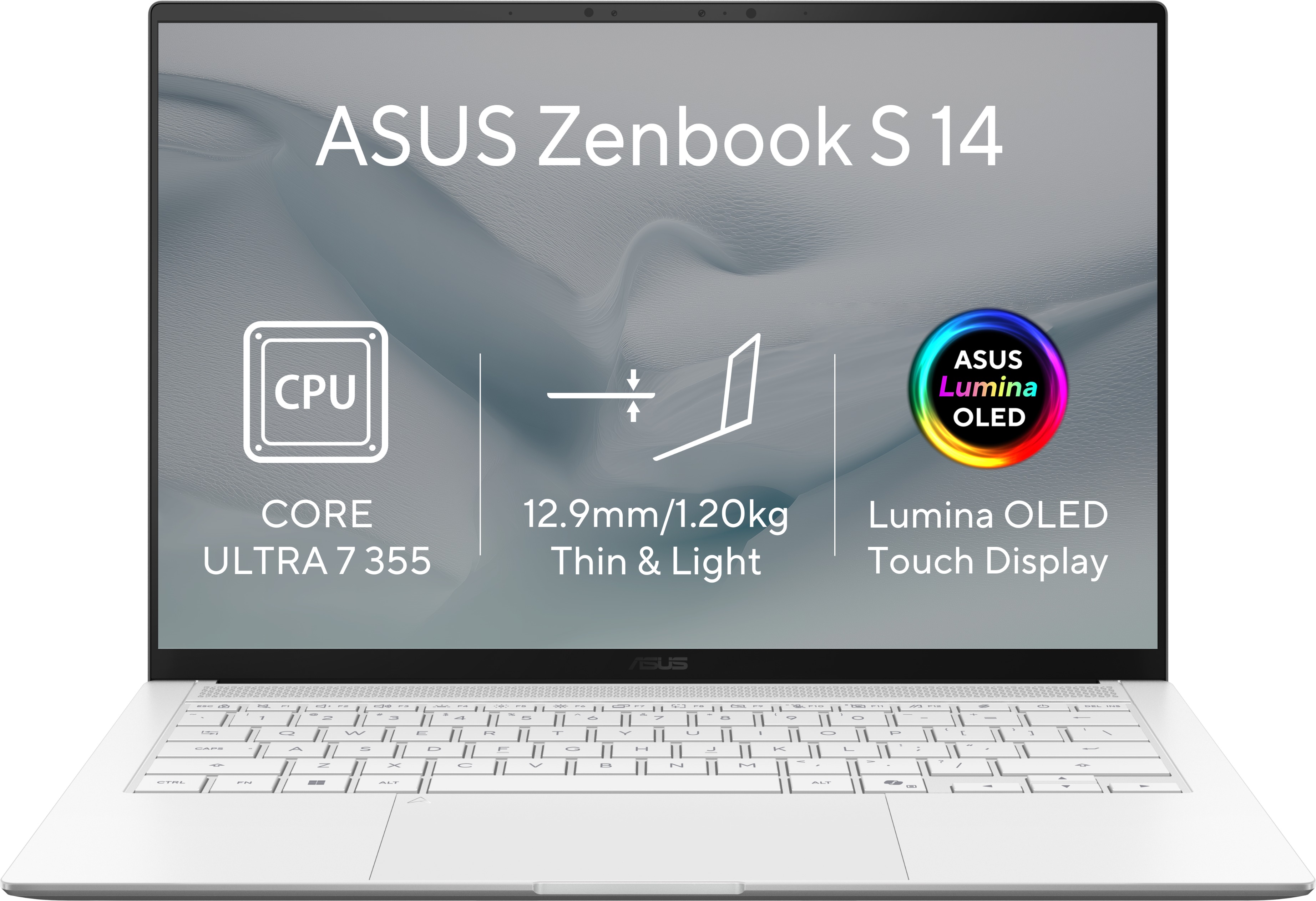 ASUS Zenbook S 14 UX5406AA-OLED465XZ Scandinavian White (bez adaptéra)