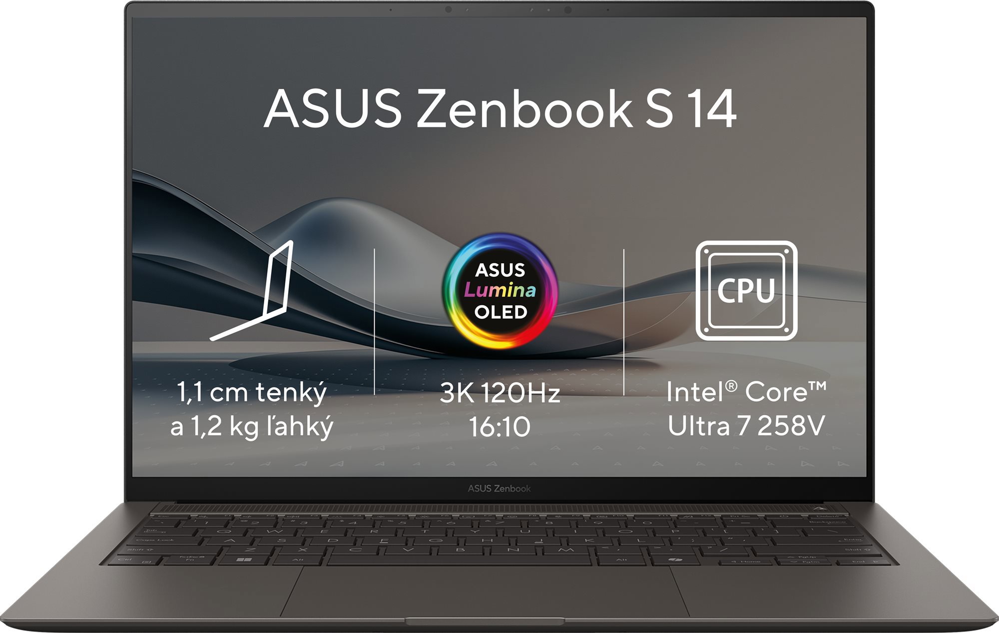 ASUS Zenbook S 14 UX5406SA-OLED700X Zumaia Gray