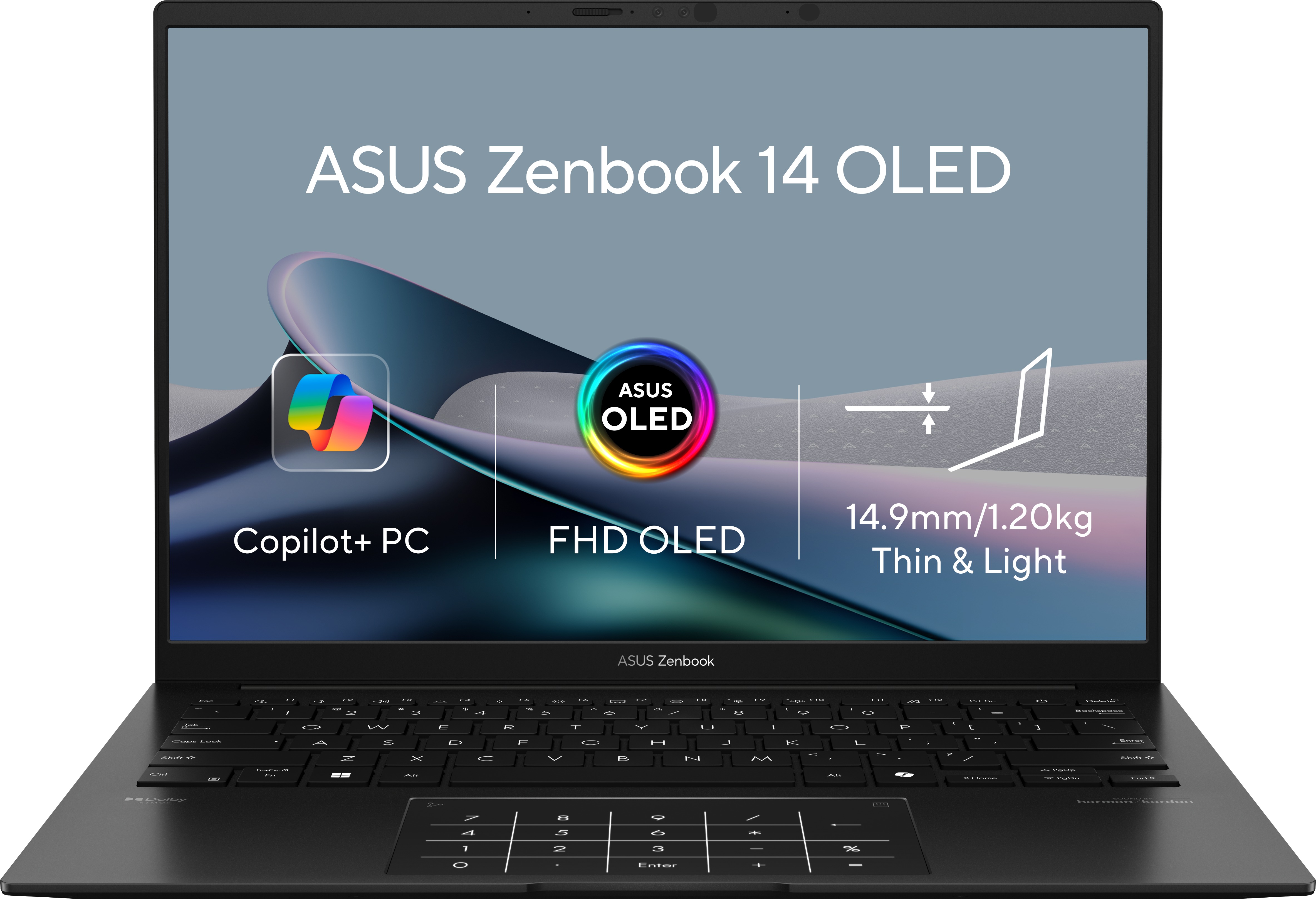 ASUS Zenbook 14 UM3406KA-OLED027W Jade Black