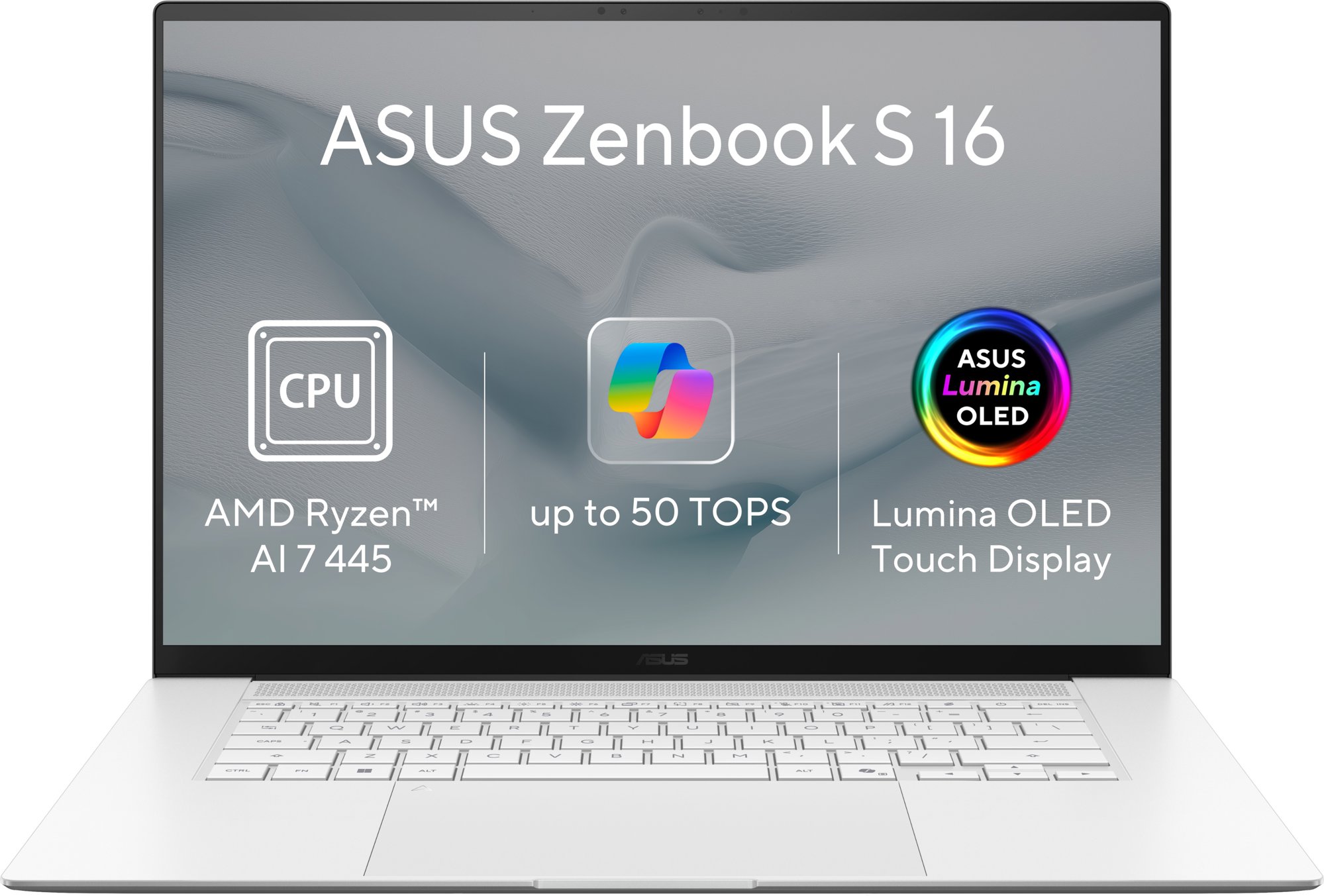 ASUS Zenbook S 16 UM5606GA-OLED590WZ Scandinavian White (bez adaptéra)