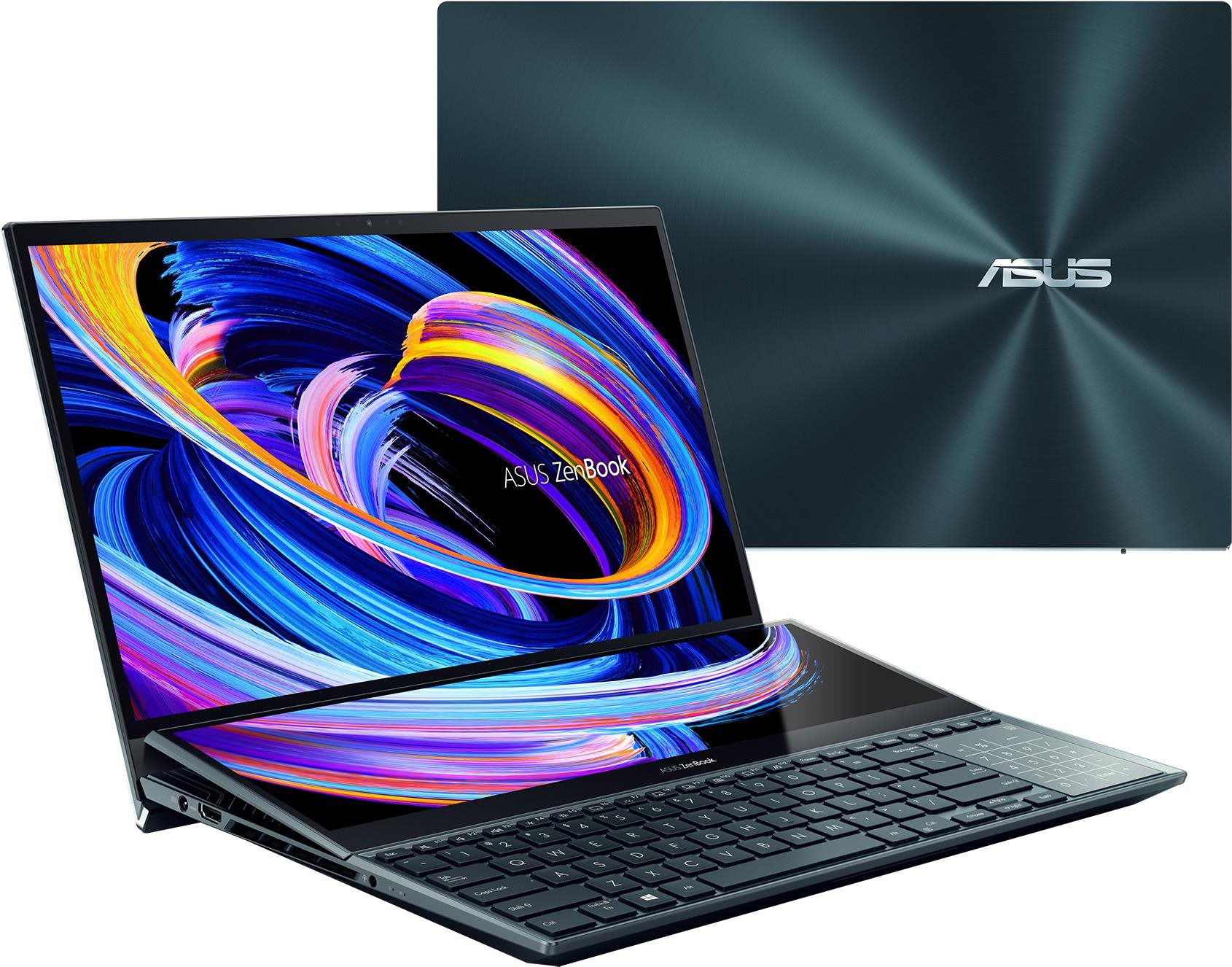 ASUS ZenBook Pro Duo OLED UX582ZM-OLED032W Celestial Blue celokovový