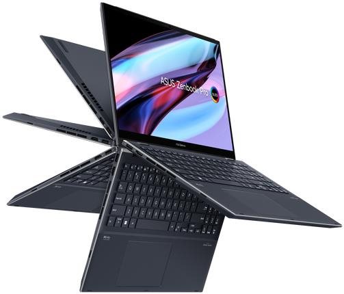 ASUS Zenbook Pro 15 Flip OLED UP6502ZA-M8020W Tech Black celokovový dotykový