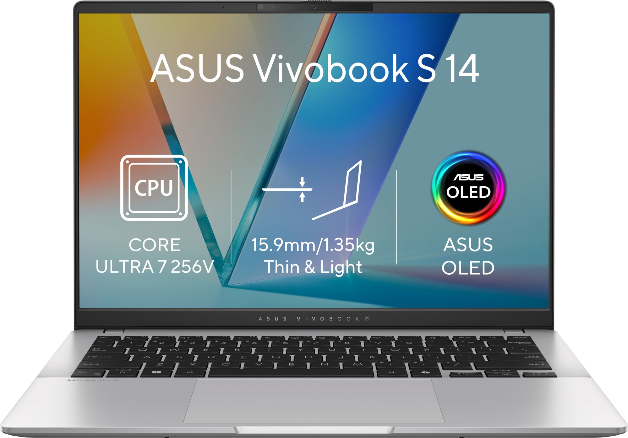 ASUS Vivobook S14 S5406SAL-OLED329WZ Cool Silver (bez adaptéra)