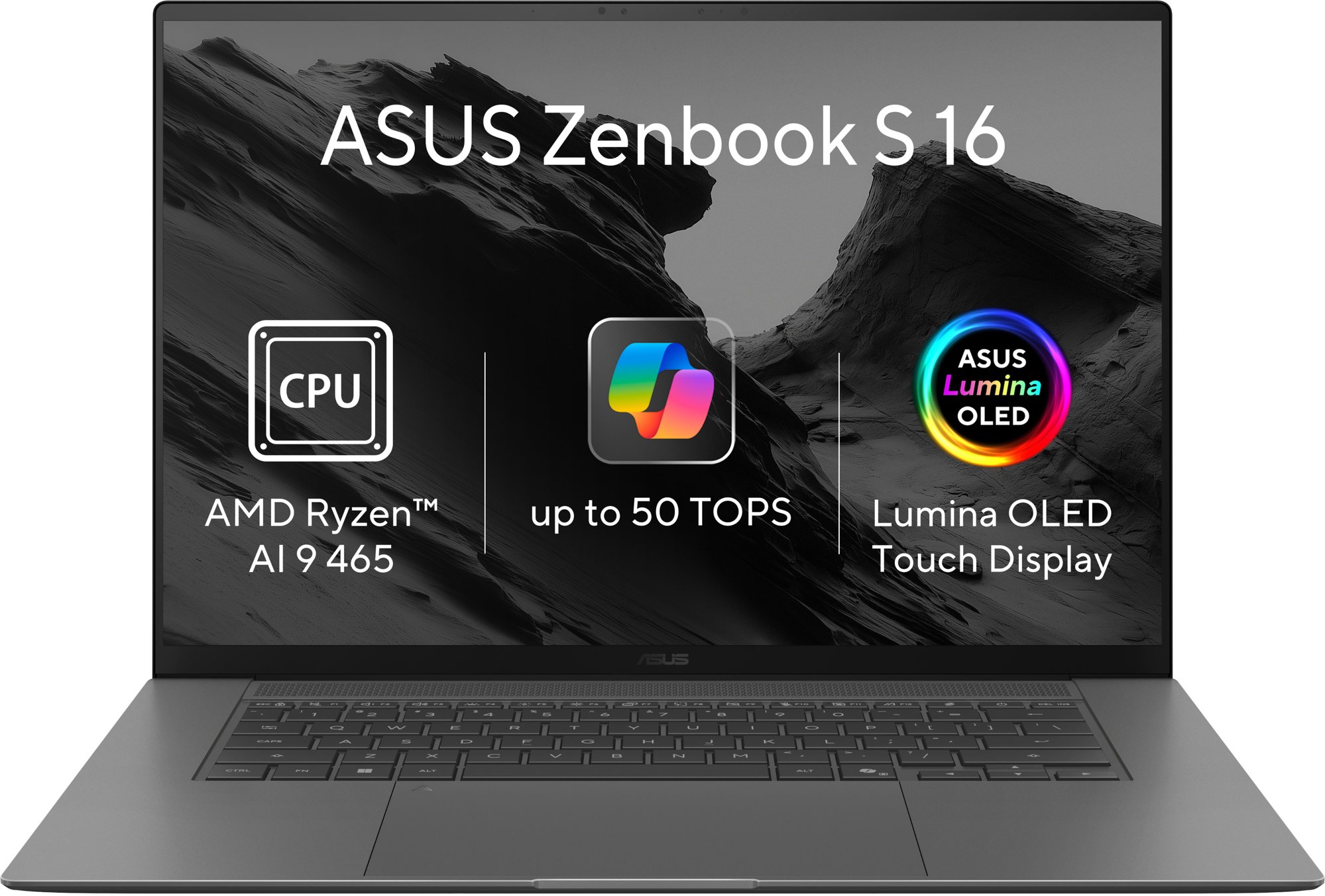 ASUS Zenbook S 16 UM5606GA-OLED592XZ Antrim Gray (bez adaptéra)