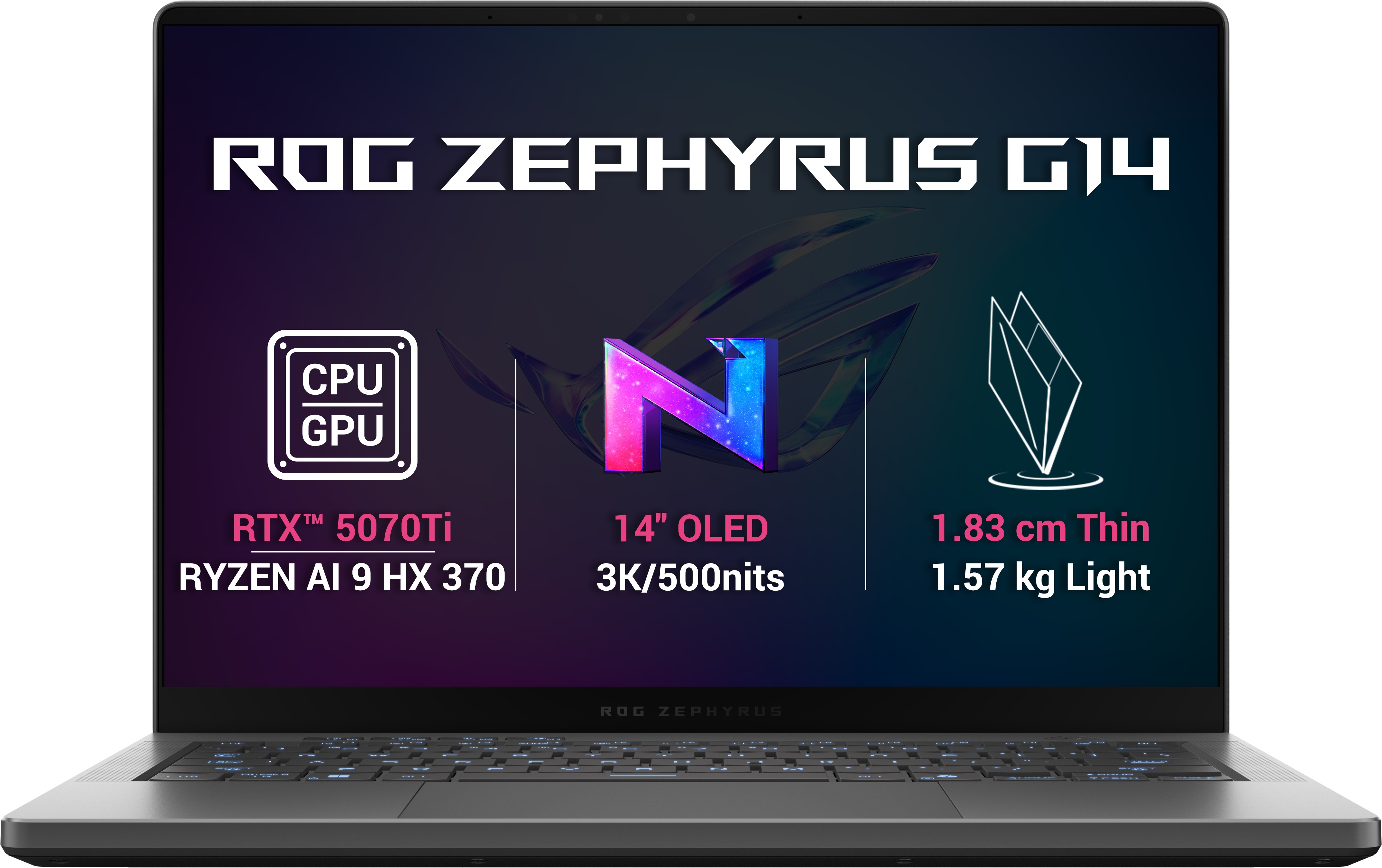 ASUS ROG Zephyrus G14 GA403WR-NEBULA109X Eclipse Gray celokovový