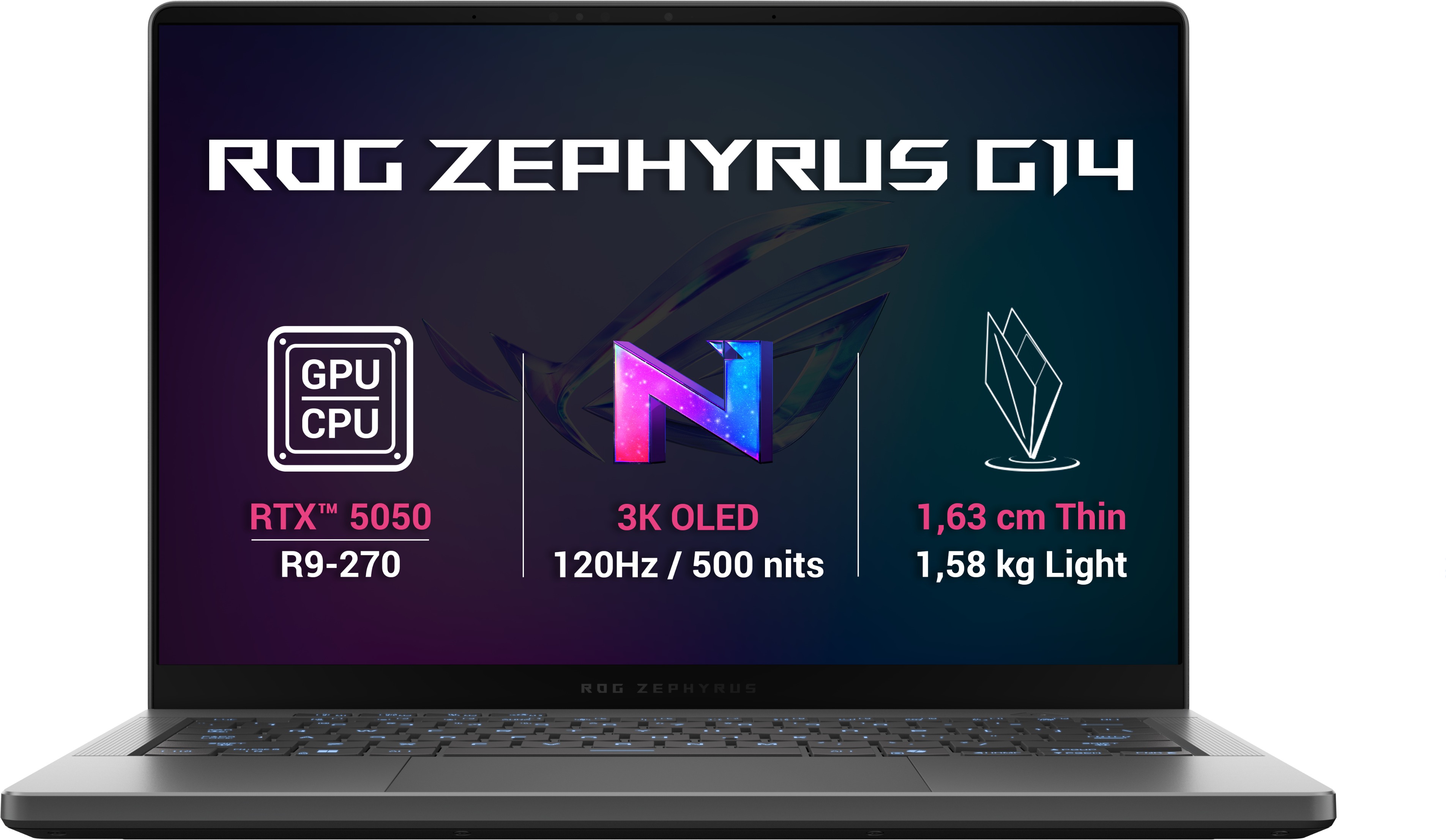 ASUS ROG Zephyrus G14 GA403UH-QS035W Eclipse Gray