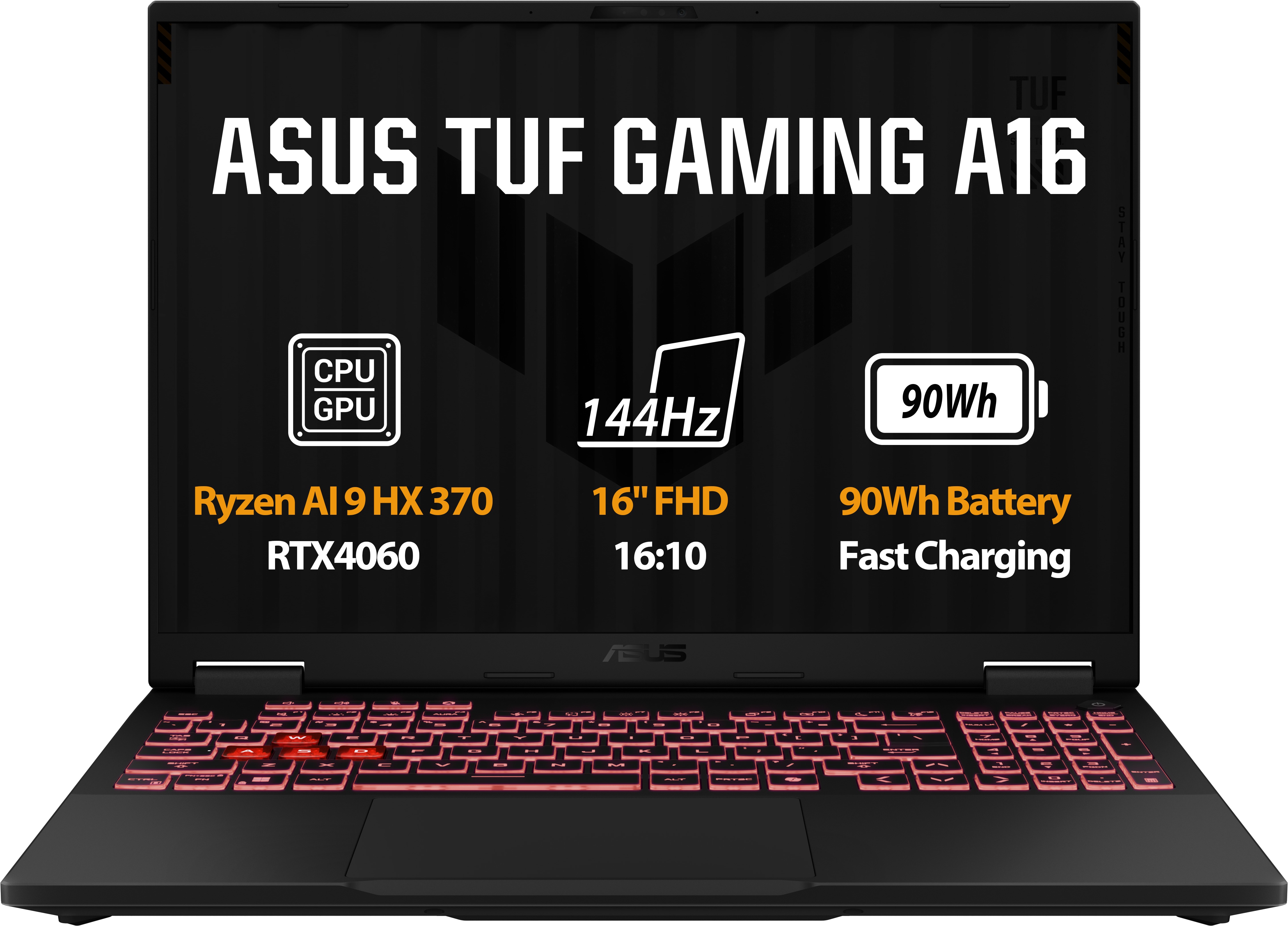 ASUS TUF Gaming A16 FA608WV-RL006 Jaeger Gray