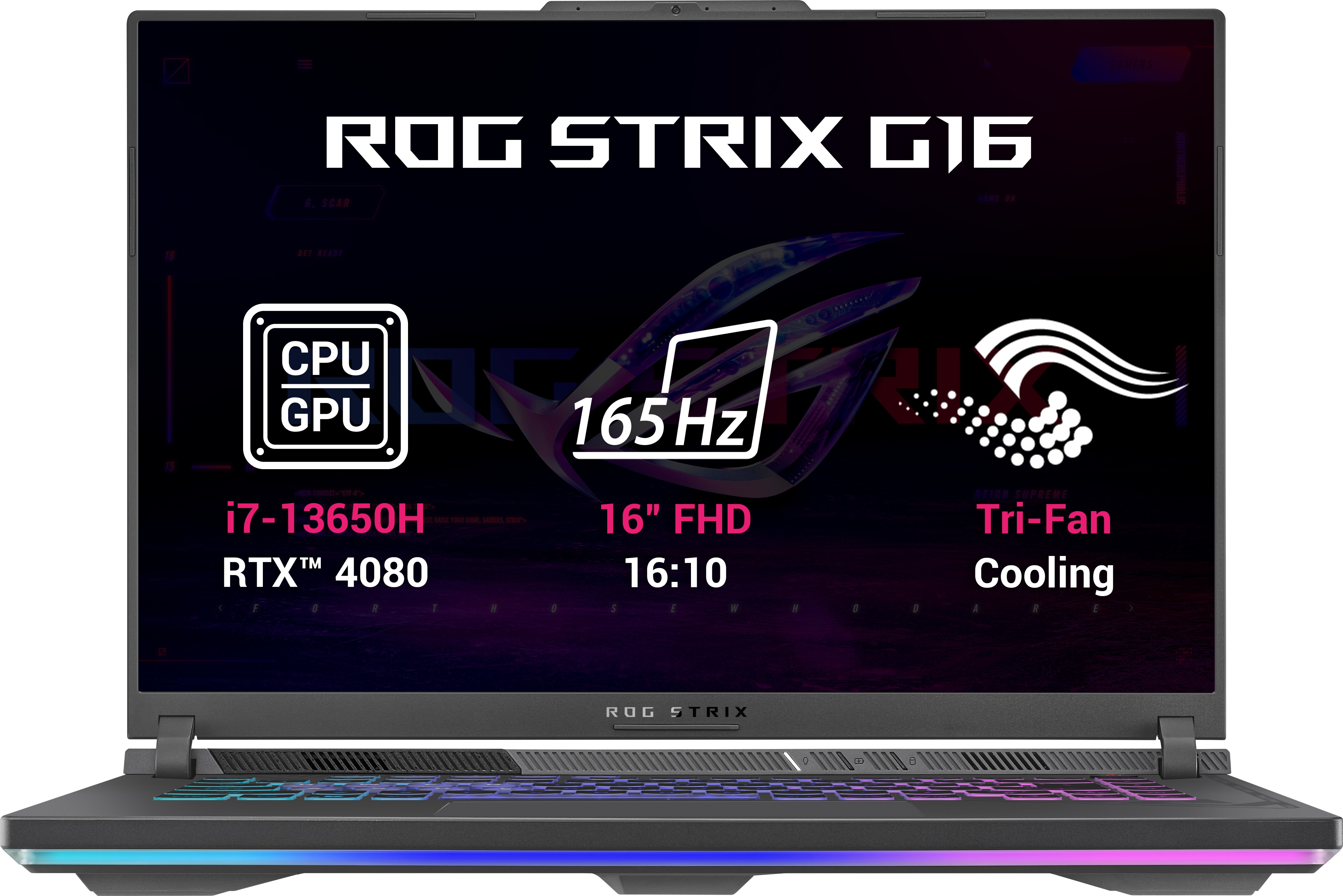 ASUS ROG Strix G16 G614JZ-N3001W Eclipse Gray kovový