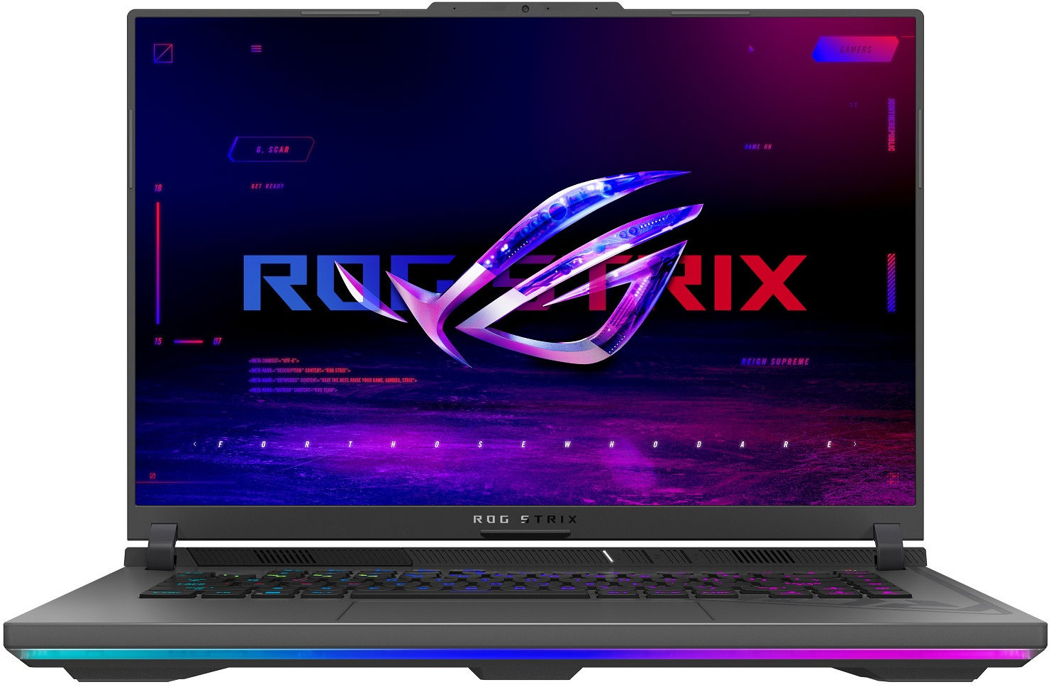 ASUS ROG Strix G16 G614PP-NEBULA016W Eclipse Gray kovový