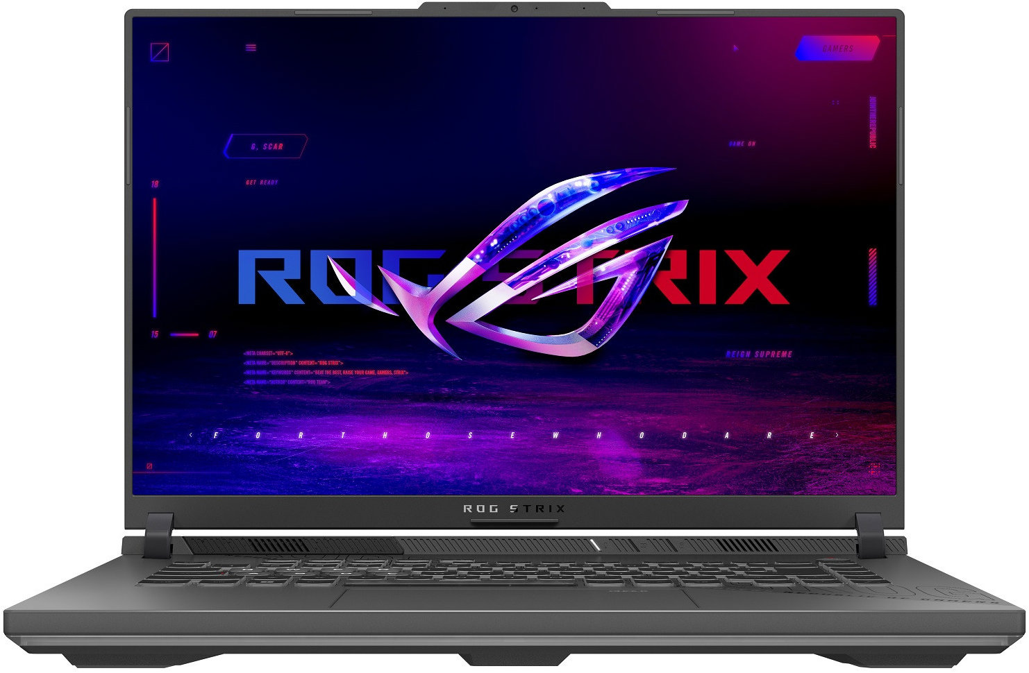 ASUS ROG Strix G16 G614FP-S5005 Eclipse Gray kovový