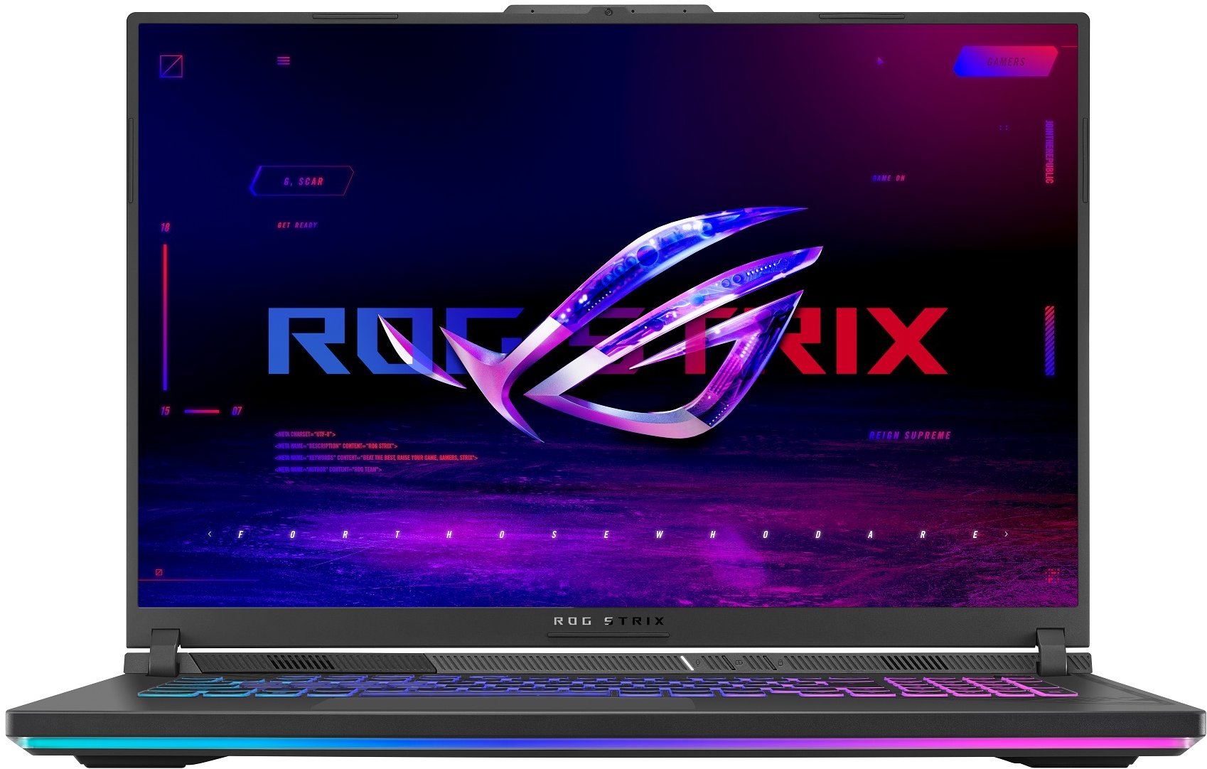 ASUS ROG Strix G18 G814PP-NEBULA018W Eclipse Gray kovový