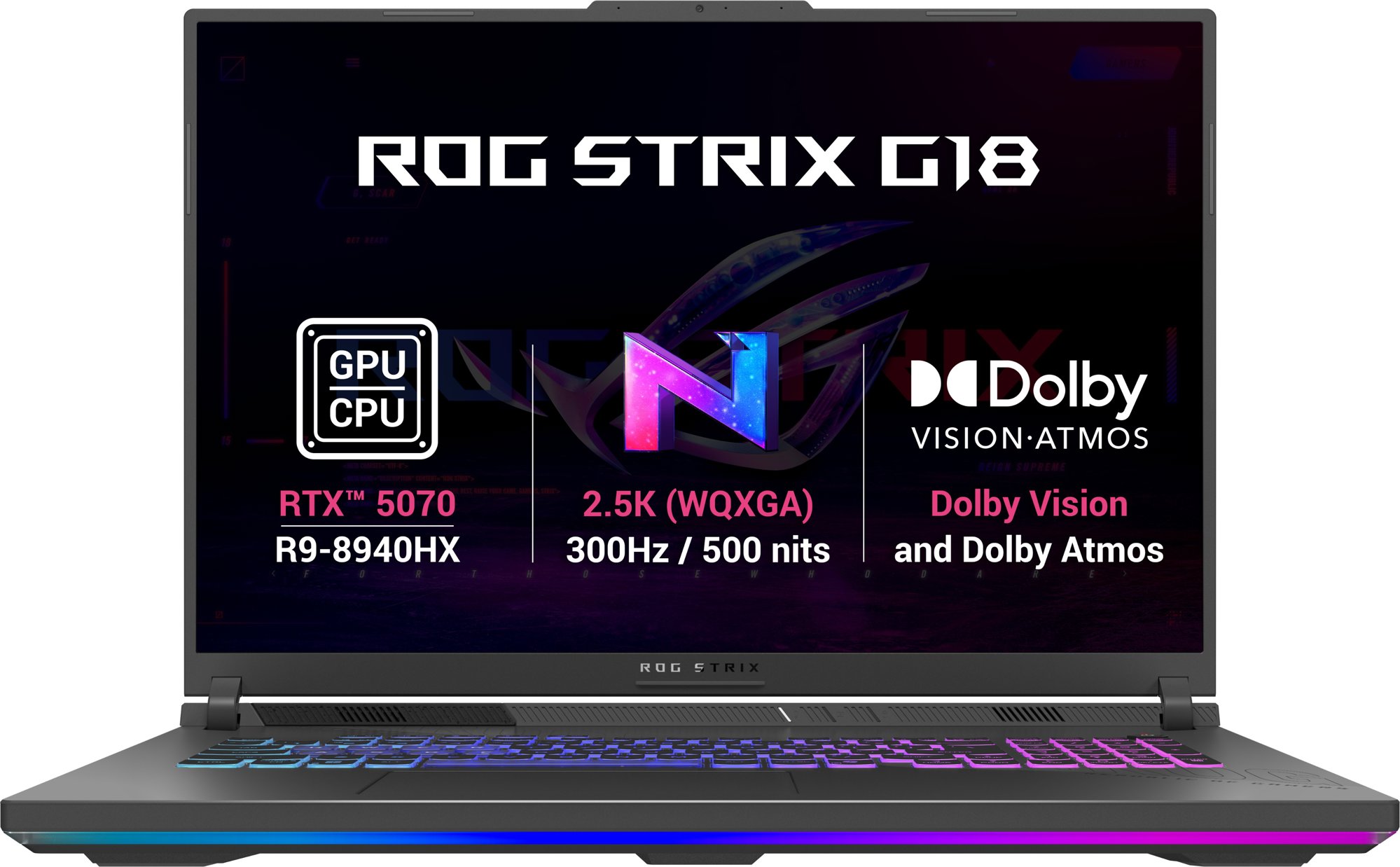 ASUS ROG Strix G18 G814PP-TT074WZ Eclipse Gray (bez adaptéra)
