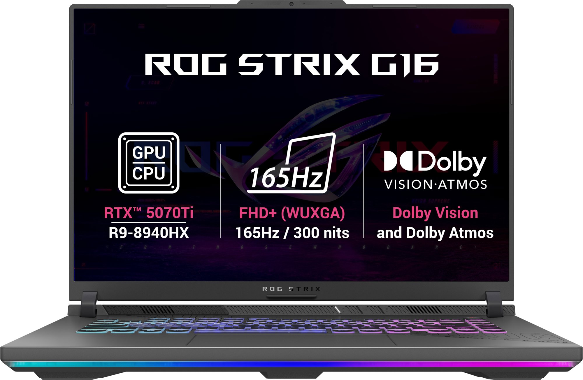 ASUS ROG Strix G16 G614PR-RV162Z Eclipse Gray (bez adaptéra)
