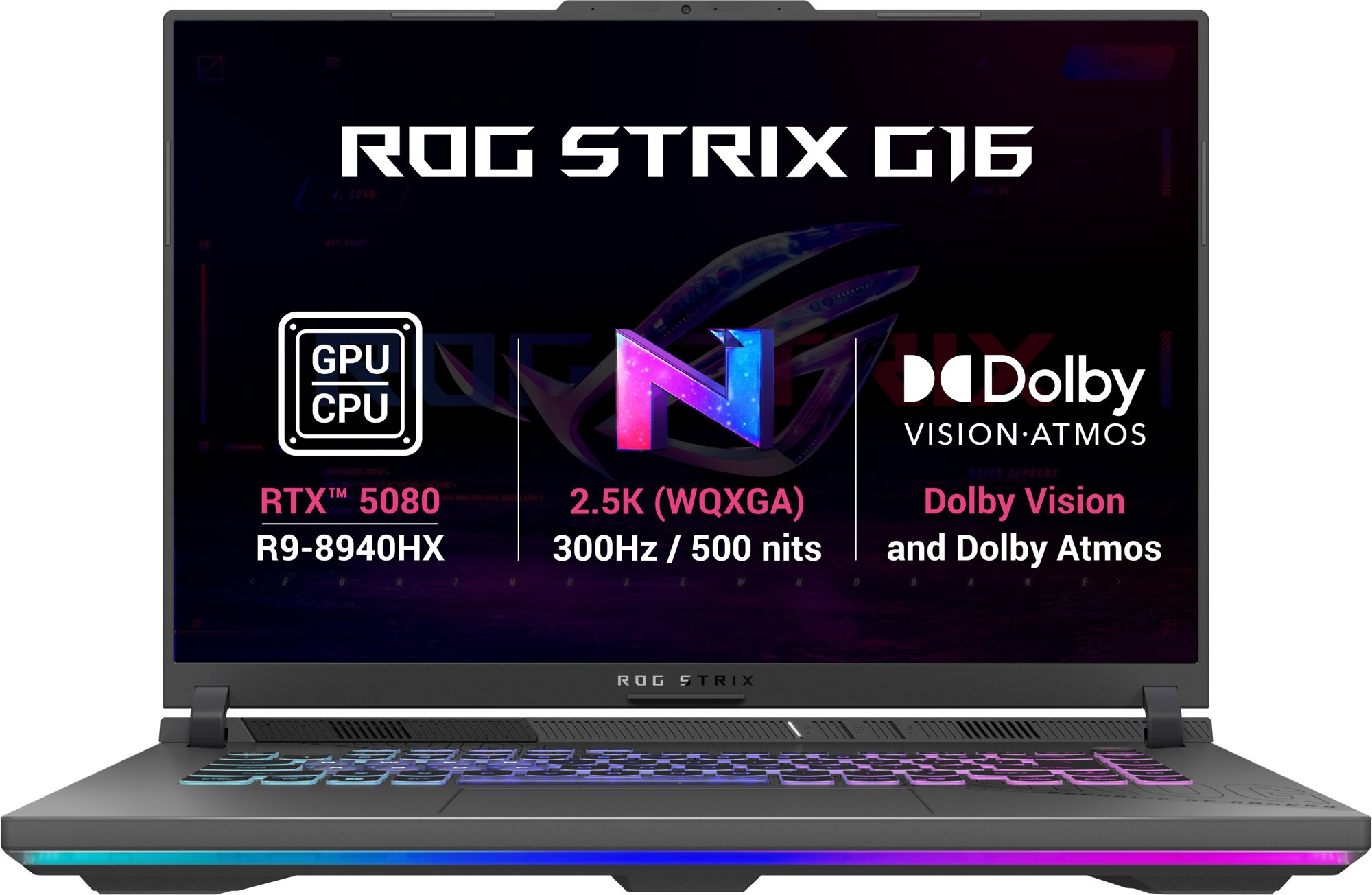 ASUS ROG Strix G16 G614PR-TS150Z Eclipse Gray (bez adaptéra)