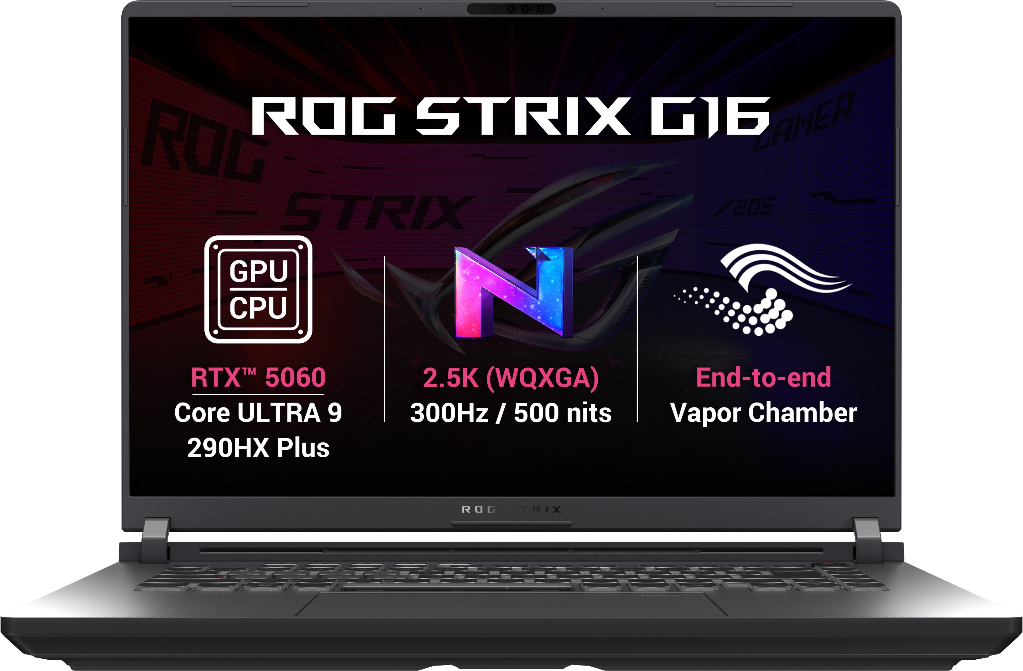 ASUS ROG Strix G16 G615LM-TS277WZ Eclipse Gray (bez adaptéra)