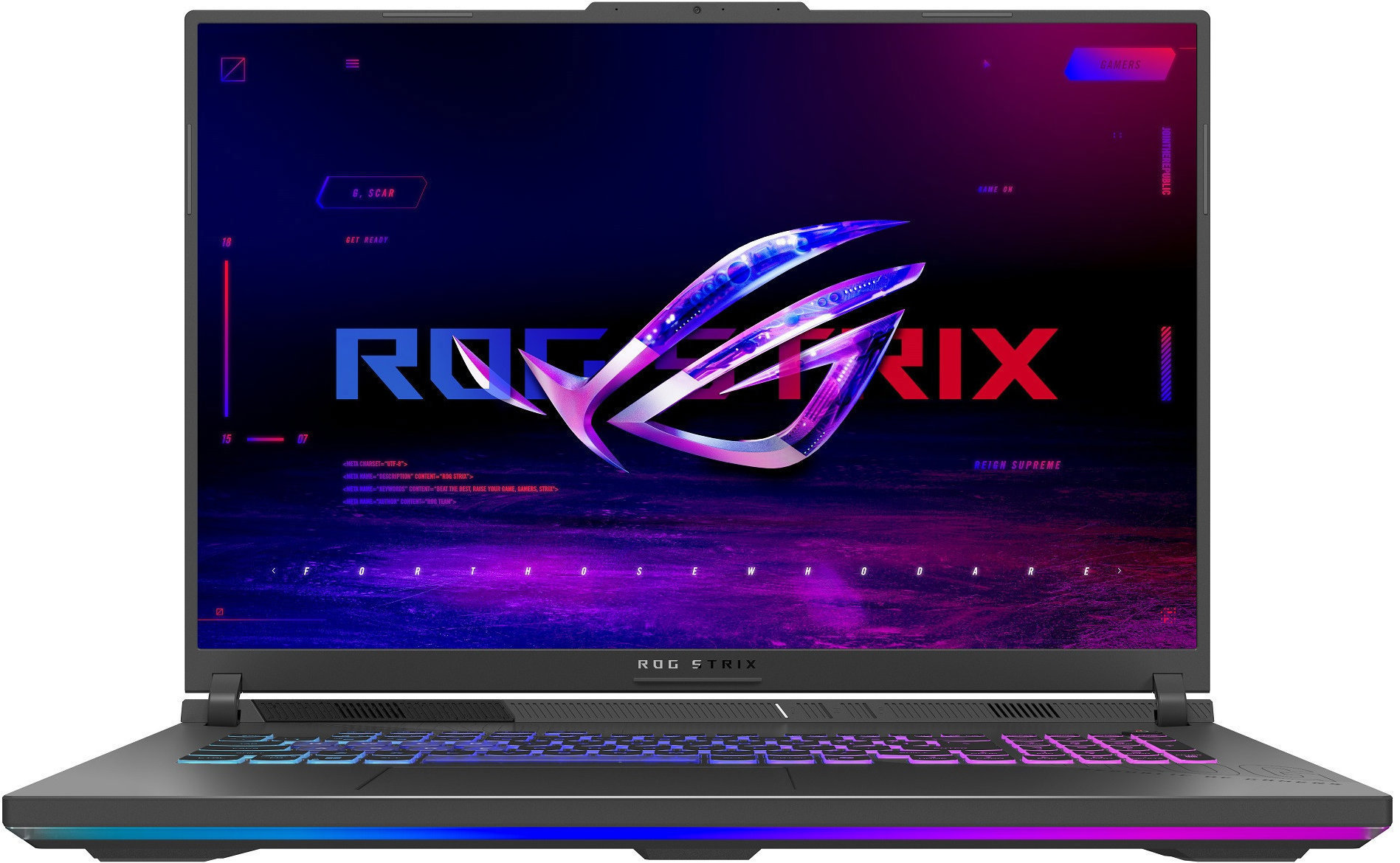 ASUS ROG Strix G18 G814PM-TT091Z Eclipse Gray (bez adaptéra)