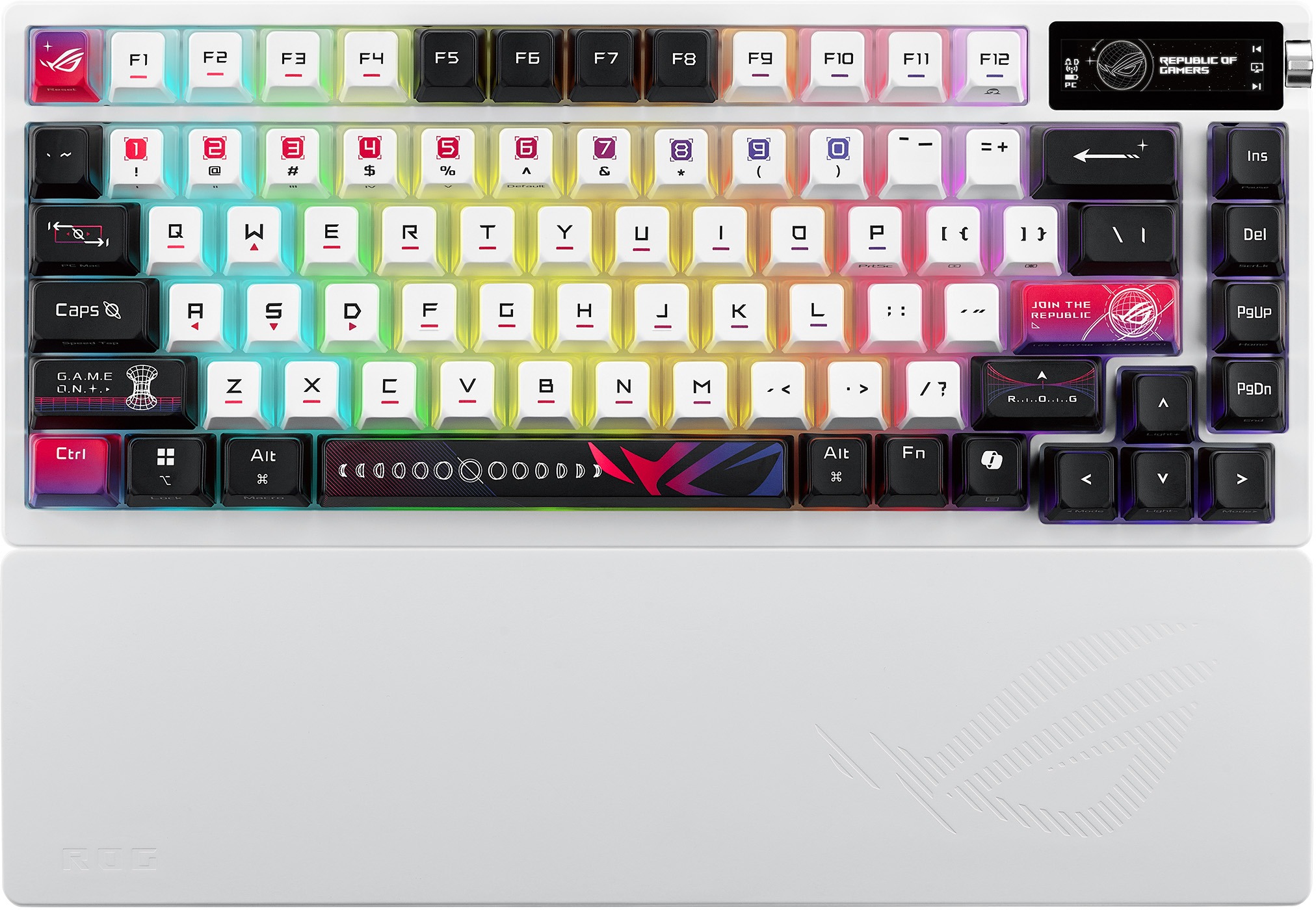 ASUS ROG AZOTH X (ROG NX Snow V2/PBT) – US